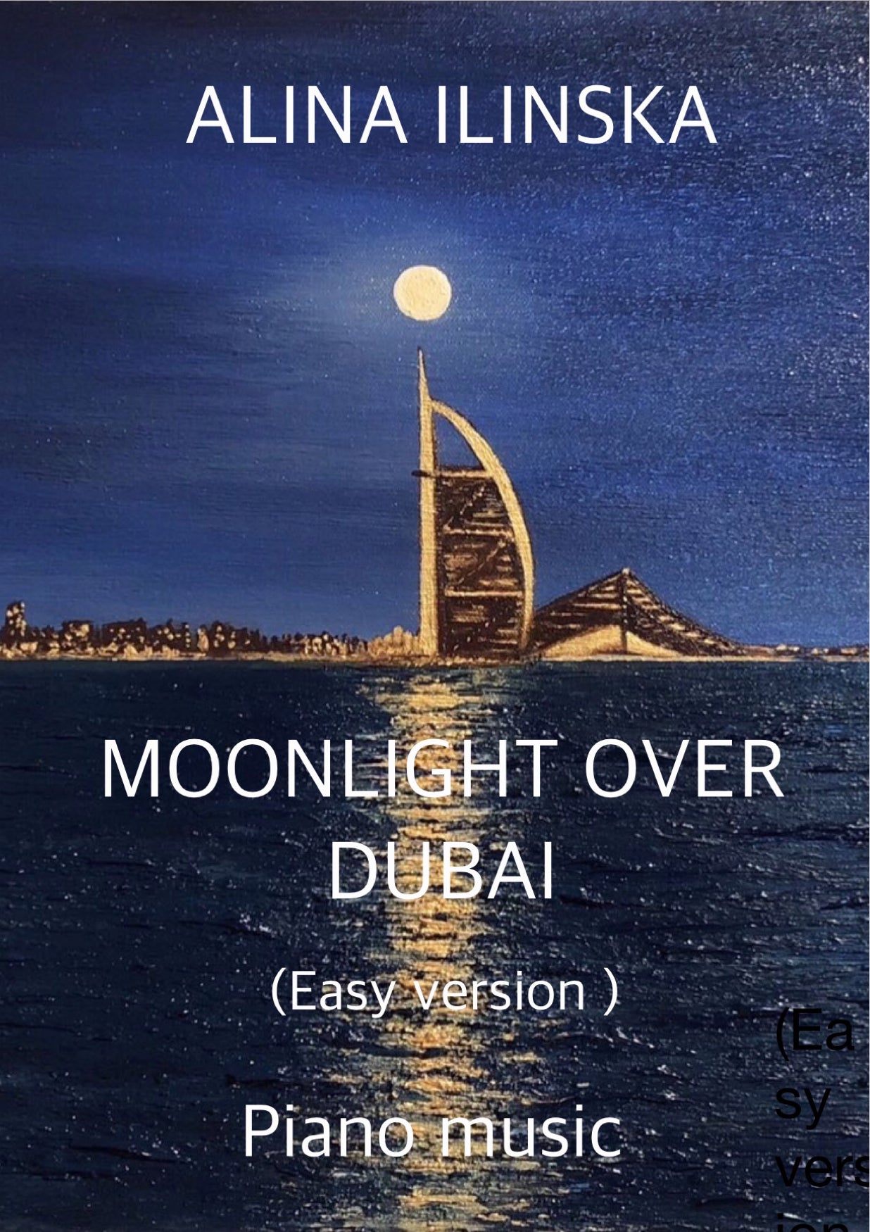 8. Moonlight over Dubai – Easy version